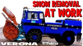 SPAZZANEVE SNOWPLOW APERTURA PASSO [upl. by Aehsa]