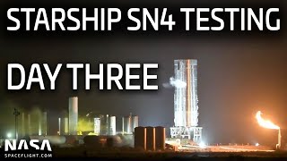 Replay Starship SN4 Testing From SpaceXs Boca Chica Launch Site [upl. by Susana740]