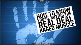 How to Authenticate your Kaged Muscle Supplements [upl. by Awhsoj]