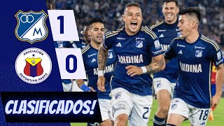 MILLONARIOS CLASIFICADO Y ES CANDIDATO AL TITULO MILLONARIOS 1 DEPORTIVO PASTO 0 [upl. by Farwell]