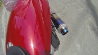 CBR250RR MC22 MotoGear TYPE421 FULL Exhaust system [upl. by Horatio412]