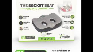 Ischial Tuberosity Sitting Bones Seat Cushion [upl. by Eintroc]