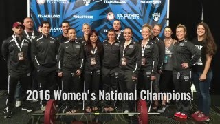 2016 USA Weightlifting National Championships amp Olympic Trials  Catalyst Athletics [upl. by Chrystal148]