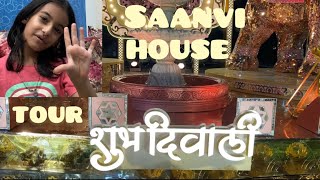 SAANU HOUSE TOUR  SELECT CITY WALK MALL  SAKETNEW DELHI  DIWALI DECORATION NAVEEN RATHI VLOGS [upl. by Meldoh]