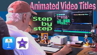 Animated movie Titles on a Mac using Keynote amp iMovie  A step by step tutorial [upl. by Novhaj]