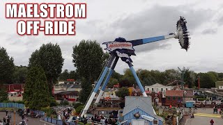 Maelstrom OffRide Footage Drayton Manor Intamin Frisbee  NonCopyright [upl. by Merle]