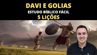 Davi e Golias 1 Samuel 17 História Bíblica Infantil [upl. by Rolan]