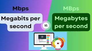 05 What is Mbps vs MBps  Internet speeds explained  Megabit  Megabyte [upl. by Neladgam]