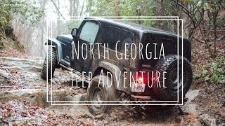 3 Georgia Offroad Trails One Awesome North Georgia Jeep Adventure [upl. by Loziram]