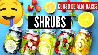 SHRUBS de FRESAS y MANDARINAS🍓  CURSO Almíbar  jarabes  syrup [upl. by Learsi]