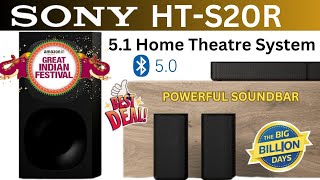 Sony HTS20R 400W Real 51 Channel Review  BEST SOUND BAR  Amazon Great Indian Festival deals [upl. by Elleinnod]