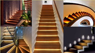 Top 100 Ingenious Staircase Lighting Ideas 2023  Best Ways To Light Up Your Home Stairs 2023 [upl. by Rabi596]