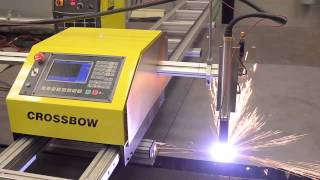 Crossbow Portable CNC Plasma Cutting Machine English [upl. by Ysset]