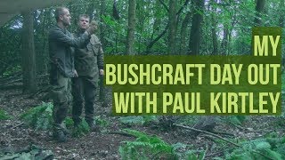 My Bushcraft Day Out With Paul Kirtley [upl. by Yatnoj122]