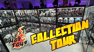 HUGE HOT TOYS COLLECTION TOUR Star Wars Marvel Batman and MORE [upl. by Humph]