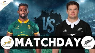 SPRINGBOKS VS ALL BLACKS BUILDUP  South Africa vs New Zealand Matchday Buildup [upl. by Eelydnarb]