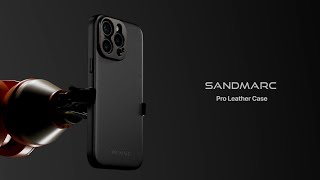 Camera Protection SANDMARC Pro Leather Case for iPhone [upl. by Niltiac192]