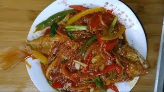 ISCABETCHE LAPULAPU SWEET AND SOUR RECIPE panlasangpinoy buhayprobinsya [upl. by Arammahs]