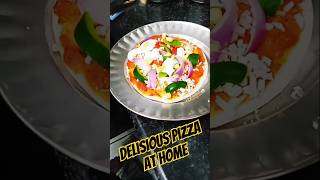 Ghar par Pizza trending pizza pizzalover [upl. by Cecelia]