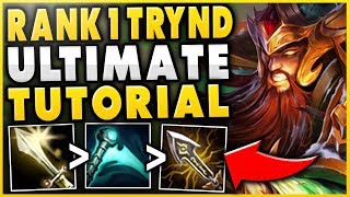 HOW TO PLAY TRYNDAMERE PERFECTLY IN SEASON 9 NEW HYBRID BUILD  League of Legends [upl. by Noived560]