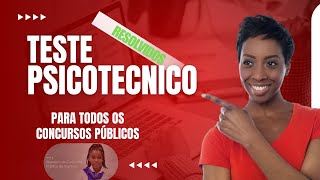 Como Passar no Teste Psicotécnico para Concursos Públicos [upl. by Nodnil331]