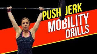 Push Jerk CrossFit®️ 3 Best Mobility Drills [upl. by Belanger]