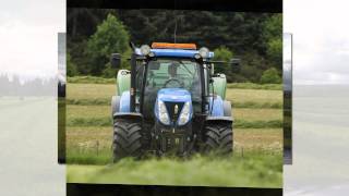 New Holland T7260 and McHale BalerWrapper June 2015  PSingerPhotography© [upl. by Ardolino620]