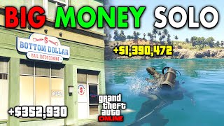 Top 10 Best Ways To Make Money SOLO in GTA 5 Online Updated [upl. by Goulder162]