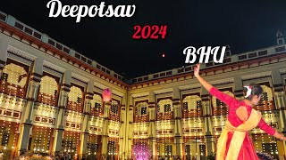 Deepotsav 2024 at Arts Faculty Banaras Hindu University itna bheed dekh ke log kyu 😱 [upl. by Eurydice]