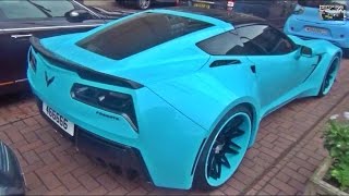 Forgiato Widebody Corvette C7 Fast Acceleration [upl. by Gausman]