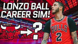 I Helped Lonzo Ball Make A Comeback PostInjury In NBA 2K23 Realistic Career Sim [upl. by Eelytsirk]