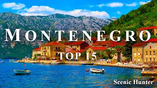 15 Best Places To Visit In Montenegro  Montenegro Travel Guide [upl. by Lelah]