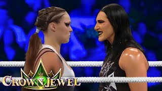 Ronda Rousey vs Rhea Ripley  Extreme Rules Match  WWE October 31 2024 [upl. by Artemas205]