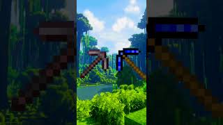 minecraft pickaxe vs pickaxe battle minecraftshorts youtubeshorts [upl. by Noorah]