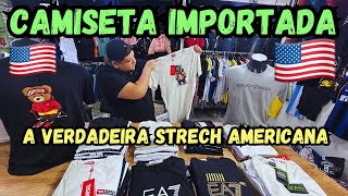 CAMISETA IMPORTADA NO BRÁS STRECH AMERICANA 🇺🇸 [upl. by Acinyt492]