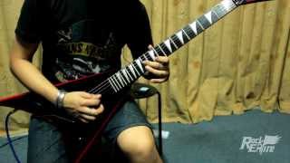 Bullet For My Valentine  Waking The Demon  Guitar Solo Cover [upl. by Bussy]