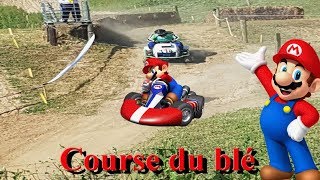 Course de tracteur tondeuse IRL [upl. by Parthinia587]