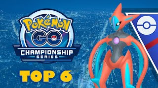 Willie333b Finishes TOP 6 with ATTACK DEOXYS in Taiwan Playoffs  Pokémon GO PvP [upl. by Morten740]