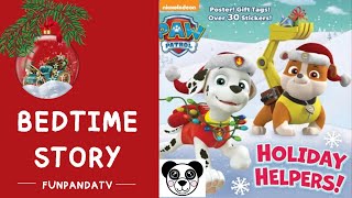 Paw Patrol Holiday Helpers Christmas audiobook [upl. by Airt]