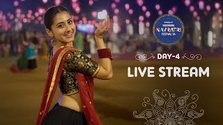 Vadodara Navratri Festival 2024  Navratri Nonstop Garba Live  Day 4 [upl. by Sobel]