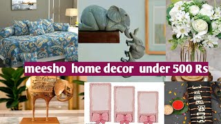 starting at 90rs meesho affordable home decor products reviewunder 500 Rs homedecor meeshohaul [upl. by Maroney]