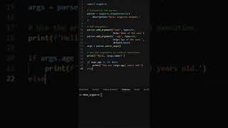 Python Command Line Arguments🔥 [upl. by Enaitsirk846]