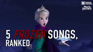 5 “Frozen” Songs Ranked [upl. by Gesner]