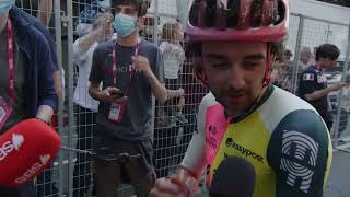 Ben Healy  Interview at the finish  Stage 15  Giro dItalia 2023 [upl. by Iris]