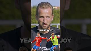 HARRY KANE names the BEST PLAYER in the WORLD 🧠 shorts soccer [upl. by Stavro593]