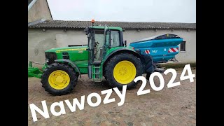 NAWOZY 2024 część 1na spokojne Sulky x40 plus [upl. by Naeloj]