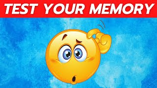 Test Your Memory Quiz Challenge  Quizzers [upl. by Atela697]