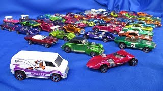 Vintage Hot Wheels Cars 196875 Redlines lot from 2018 Hot Wheels Collectors Nationals Convention [upl. by Anaidirib850]