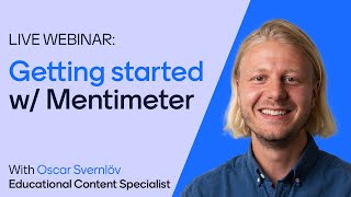 Getting started with Mentimeter  Recorded webinar 2022 [upl. by Soulier]