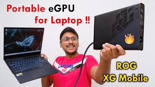 External GPU for a Laptop Crazy Tech from ROG 😱🔥 [upl. by Zantos623]